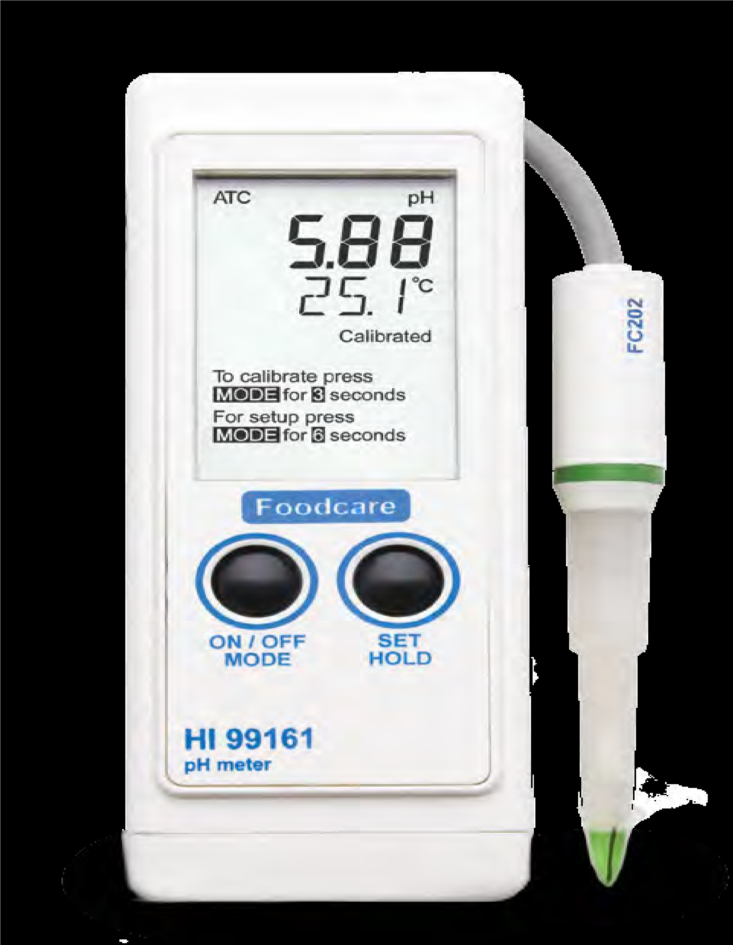 Portable PH meter for Food & Dairy