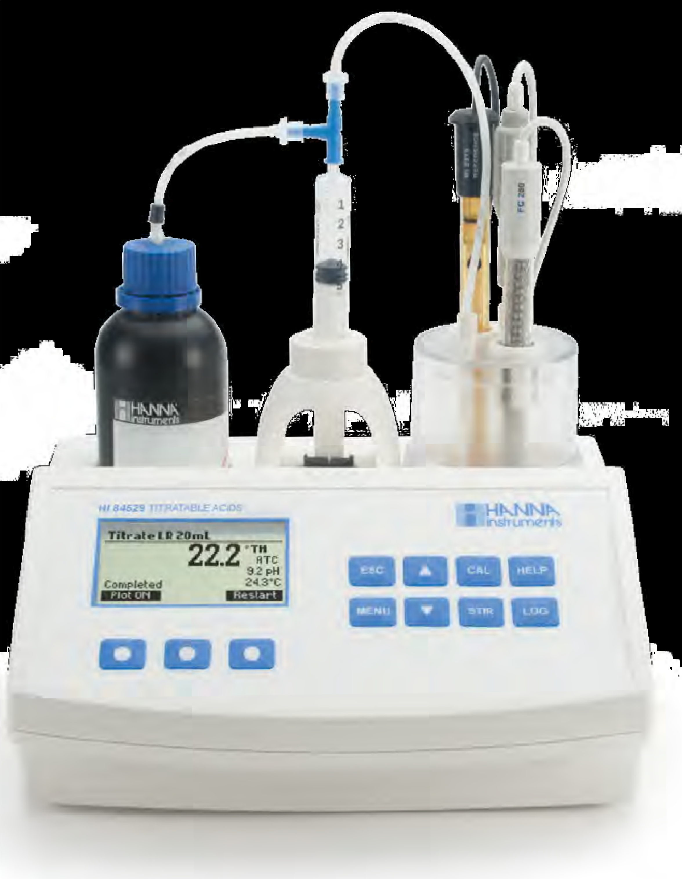 Titratable Acidity mini Titrator & PH meter for Dairy industry